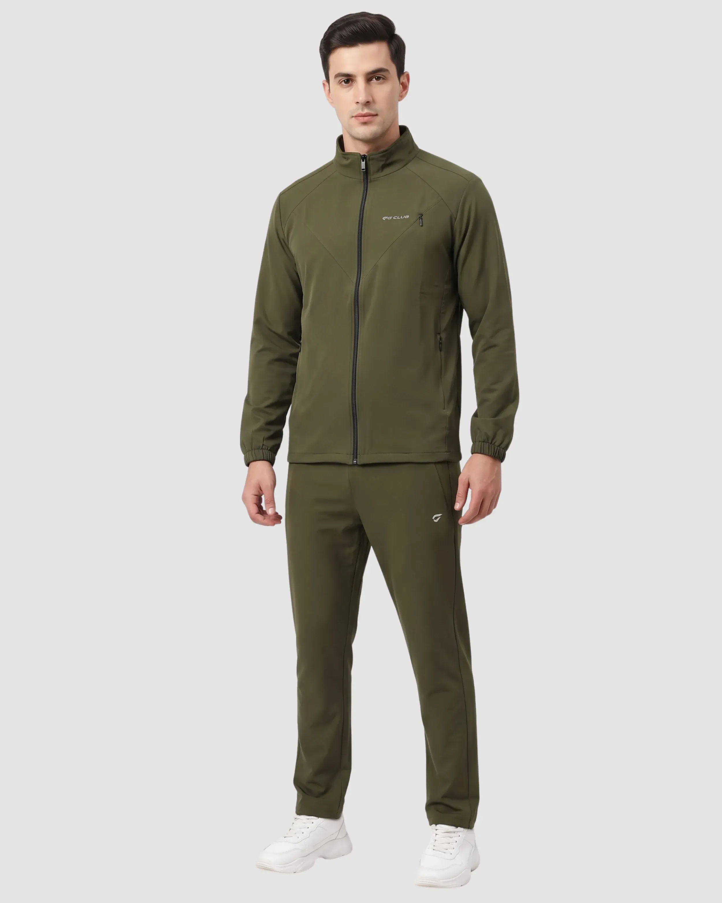 RAPID DRY TEXURED TRACKSUIT WITH INNER MESH